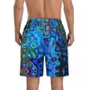 Men's Shorts Males Board Colorful 3D Printed Stylish Swim Trunks Abstract Art Fast Dry Sportswear Plus Size Short Pants