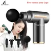 Massage Gun Electric Massager Portable Percussion Muscle Relax Pain Relief Body Neck Back Vibration Massaged Free Custom 240301