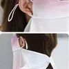 Scarves Blush Gradient Sunscreen Mask Neck Wrap Cover Face Shield Hanging Ear Sun UV Protection Silk