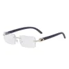 Projektant marki okulary przeciwsłoneczne Mały kwadratowy bezczynnik metalowych zawiasów okularów dla mężczyzn Kobiety luksusowe szkło słoneczne Uv400 unisex wysoka jakość z skrzynkami i pudełkiem