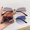 Okulary przeciwsłoneczne 2024 Bezpośrednie luksusowy moda oko Kobiety okulary niebieskie odcienie lunette de soleil femme gafas sol mujer Lentes