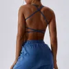 Lu Align Limão Secagem Yoga Rápida Sensação de Nu Sutiã Ginásio Push Up Workout de Alta Intensidade Correndo Roupa Interior Esportiva Mulheres À Prova de Choque Voltar Fiess Para