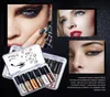 Blush 6 PCS Colors Metallic Glitter Glow Eyeshadow Comestics Lip Gloss Lasting Liquid Eye Shadow Box Of Diamond5735285