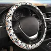 Steering Wheel Covers Halloween Party Car Cover Universal 15 In Accessories For Men Women Anti-Slip Fits Most