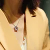 Pendentif Colliers Collier Garçons Sur Fleurs Étoile Et Collier De Lune Coréen Dorama Jandi Chaîne