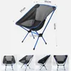 Camp Furniture 1 Piece Ultralight Portable Fishing Chair Beach Chair Camping Chair Moon Chair Royal Blue YQ240315