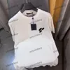 xinxinbuy Maglietta da uomo firmata Tee 2024 Italia pin Lettera ricamo Lavorato a maglia a maniche corte in cotone da donna grigio nero bianco verde rosso XS-2XL