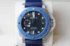 Mens Designer Watch Luxury Brand PAM1209 Luminodor Submersible Azzurro 42mm med låda! WOW!!