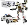 Transformation toys Robots 42cm Anime Model Robot Car Toys Action Figure Children Deformation Kid Education Toy yq240315