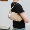 Europese Designer Schoudertas Nieuwe Damestas Mode Hot Selling Onderarm Crossbody Gedrukt Kleine Vierkante Veelzijdige Schoudertas