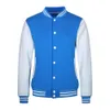 Custom Print Varsity Plain Blank College Baseball Jacket For Men Unisex 24