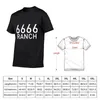 Men's Tank Tops 6666 Ranch Four Sixes T-Shirt Graphics Vintage Animal Prinfor Boys T-shirts