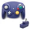 2024 I più nuovi controller di gioco wireless NGC Gamepad Joystick portatile per console Wii GameCube con ricevitore 2.4G e confezione per la vendita al dettaglio