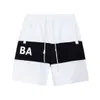 Top masculino de luxo de alta qualidade shorts masculinos verão shorts listrados elegantes shorts esporte secagem rápida calças de praia masculinas europeu