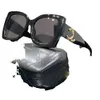 Designer Man Women Rectangle Sunglasses Unisex Designer Goggle Beach Sun Glasses Retro Frame Design UV400 with Box Very Goodsbkk
