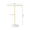 Jewelry Pouches Holder Stable Base Hanging Necklace Hanger Display Stand For Bracelets Necklaces Home Countertop Shops