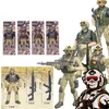 Kinder große Simulation Gelenk bewegliche bewaffnete Soldat Puppe Junge Modell Spielzeug