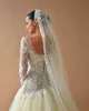 Wedding Elegant Aline Dresses Sleeveless Sequins Lace Train Appliques Ruffles Strapless Bridal Gowns Vestidos De Novia