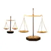 Jewelry Pouches Home Decor Accesories Balance Scale Tabletop Decorative Lawyer Of Justice Libra Display For Bracelets