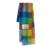 Scarves Ac Scarf Imitation Cashmere Rainbow Plaid Thick Beard Warm Bib Shawl Fashion39116198lon