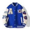 Sleeve Baseball Jackets Patches Letterman Leather For Men 2022 Winter Jacket Chenille Embroidery Custom OEM Design Wool 26 79
