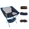 Kampmeubilair Strandstoelen Campingstoel Lichtgewicht Buiten Opvouwbare Toeristische Stoel Draagbare Maanstoel Luchtvaart Aluminium Buis Luie Man YQ240315