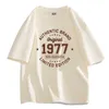2024 Sommar Ny kortärmad t-shirt för pojkar andningsbar student fritid Löst tryck mångsidig kortärmad herrmode