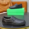 Luxury Brand Veneta Intrecciato Slip-On Sneakers Shoes Woven Leather Men Trainers Comfort Oxford Walking Wholesale Footwear EU38-46