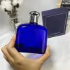 hot Perfumes Fragrances for Man Paul Polo Men's Perfume 125ml Dark Blue Gradient Polo Perfume Amazing Smell Portable Spray