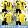 2223 Dortmund thuisvoetbalshirt Haaland 9 Royce 11 Bellingham 22 set