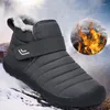 Scarpe casual Stivali da uomo Stivali invernali leggeri per calzature impermeabili da neve Taglie forti 46 Caviglia unisex da donna