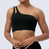 Lu Align Lemon Shoulder Sports Bh Top One Women Gym Fiess Bralette High Support Vest Yoga Tank Tops Push Up Training Padded Tight Underwe