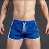 Pantaloncini da corsa Palestra Uomo Sport Quick Dry Grid Allenamento Pantaloni corti Uomo Calcio Tennis Allenamento Spiaggia Nuoto