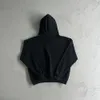Carsicko Sweatshirt-Anzug, schwarzer Kapuzenpullover für Männer und Frauen, gleicher Stil, modischer Londoner Street-Hip-Hop-Drill-Freizeitanzug