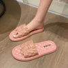 Sandali New Summer Girls Suola morbida Acqua silenziosa e umida Cute Home Indoor Bagno Bagno Pantofole antiscivolo Tawana J240315