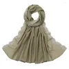 Foulards Mode Malaisie Écharpe Châle Pour Femme Dentelle Floral Garniture Wrap Casual Hijab Châles Foulard Femme Dropship