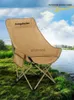 Camp Furniture Moon Chair Folding Chair Camping Chair Portable Fishing Stool Picnic Recliner YQ240315