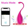 Vibrerande ägg sex leksaker vibratorer för kvinnor app trådlöst fjärrg fläckar kula vaginal kegel bollar bluetooth vibrera för vuxna 240309