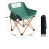 Lägermöbler Portable Camping Chair Outdoor Thicked Cushion Folding Fishing Chairs Soft Stool Seat Bekväm Silla PLEGABLE YQ240315