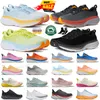 Designers One Shoes Clifton 9 Bondi 8 Cyklamen för män Kvinnor Triple Coastal Sky Shifting Sand Black White Bellwether Blue Castlerock Mens Womens Trainer