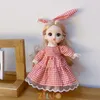 16cm Dolls 18 BJD Doll Princess Dressup Boneca Childrens Munecas Toys Dolls for Girls Doll Multi-Joint Kids Birthday Gift 240312