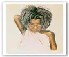 Inramade vackra ögon Tom McKinneypure handmålade afroamerikansk konstoljemålning på högkvalitativa canvasmulti -storlekar tillgängliga för 4480297