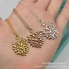 Designer tiffay and co s925 Olive Branch Pendant Necklace High Edition Leaf Fashion Simple Personality Collar Chain