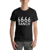 Men's Tank Tops 6666 Ranch Four Sixes T-Shirt Graphics Vintage Animal Prinfor Boys T-shirts