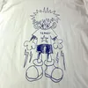 24SS Wiosna lato Wielka Brytania Letter Drukuj TEE Moda luźna rozmiar męski koszulka krótkie rękawie Kobiety Casual Cotton Designer T koszule 0315