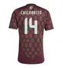 2024 Mexico thuis weg voetbalshirts LOZANO CHICHARITO RAUL voetbaltenue shirt DOS SANTOS Camisetas de futbol ALVAREZ maillot voet mannen kinderen vrouwen set uniform