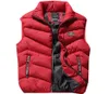 Vinter plus size parka väst herrar casual smal midja kappa män höststativ krage kropp varmare solid ärmlös jacka varumärke män0393361833