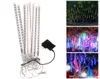 LED 2017 8PCSSET SNOWALL LED -strip Ljus julbelysning Rain Tube Meteor Dusch Rain LED Light Tubes 100240V EUUS PLUG4295114