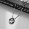 Pendant Necklaces Trendy Men's Titanium Steel Necklace With Cool And Style Multi-layer Fashionable Boutique Jewelry Domineering Gift