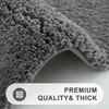 Olanly Soft Bathroom Plush Rug Absorbent Quick Dry Bath Mat Shower Pad Floor Protector Decor Non-Slip Living Room Bedroom Carpet 240311